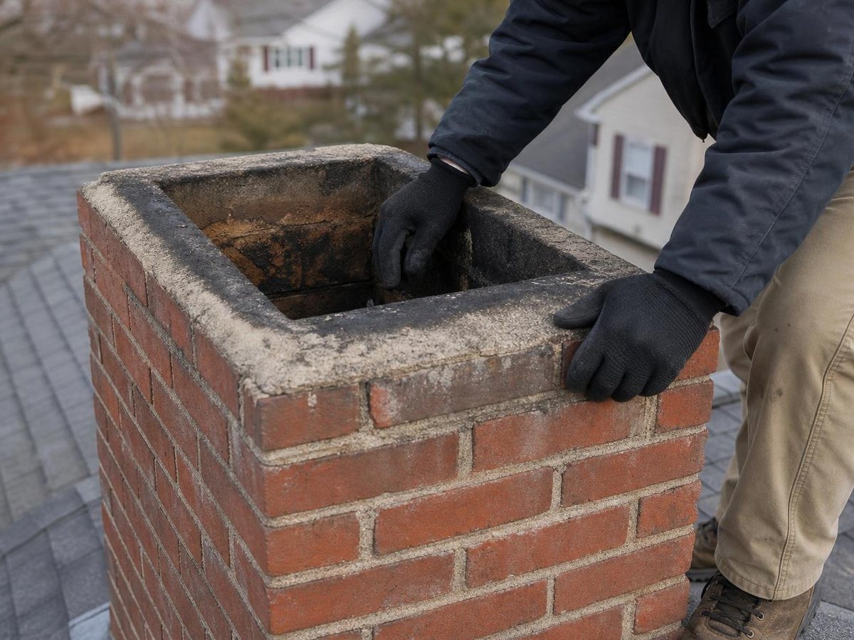 Bright Chimney Service work in Akron